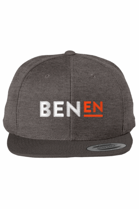 Flat Bill Snapback Cap