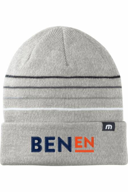 Striped Cuffed Beanie